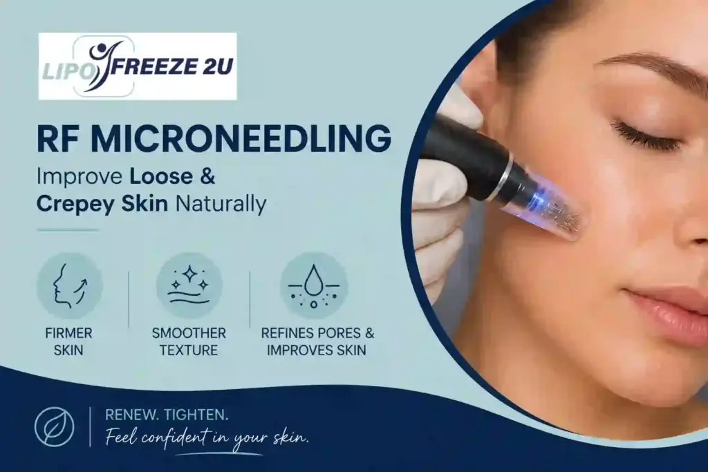 Can RF Microneedling Help Improve Loose and Crepey Skin Widnes?